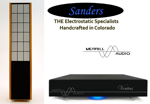Sanders Sound Systems Model 10c system at New York Audio Show 2013